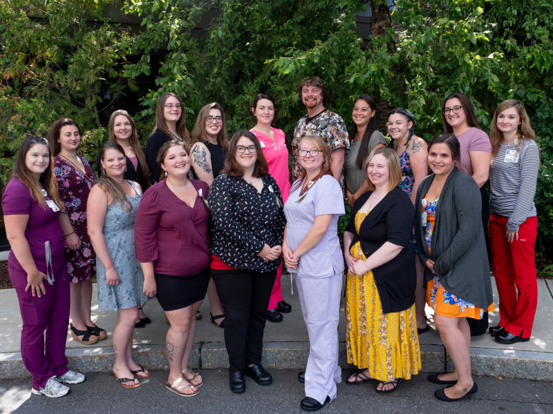 On Thursday, 18 LNAs at Central Vermont Medical Center celebrated the kick-off of their journey to becoming LPNs through a new partnership between CVMC, CCV, and Vermont Tech.