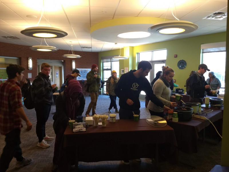 CCV-Winooski held its first annual Chili Cook-off this week, in honor of winter's early arrival!