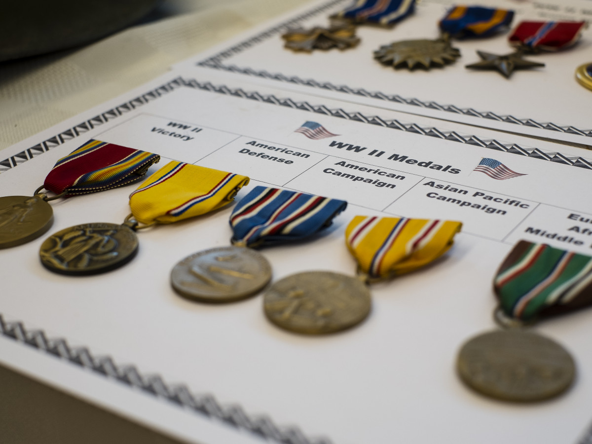 World War II medals. CCV has dedicated staff to help you secure your veterans benefits.