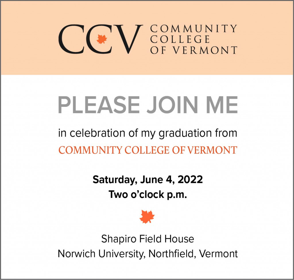 Commencement Information & Steps to Graduation Community College of