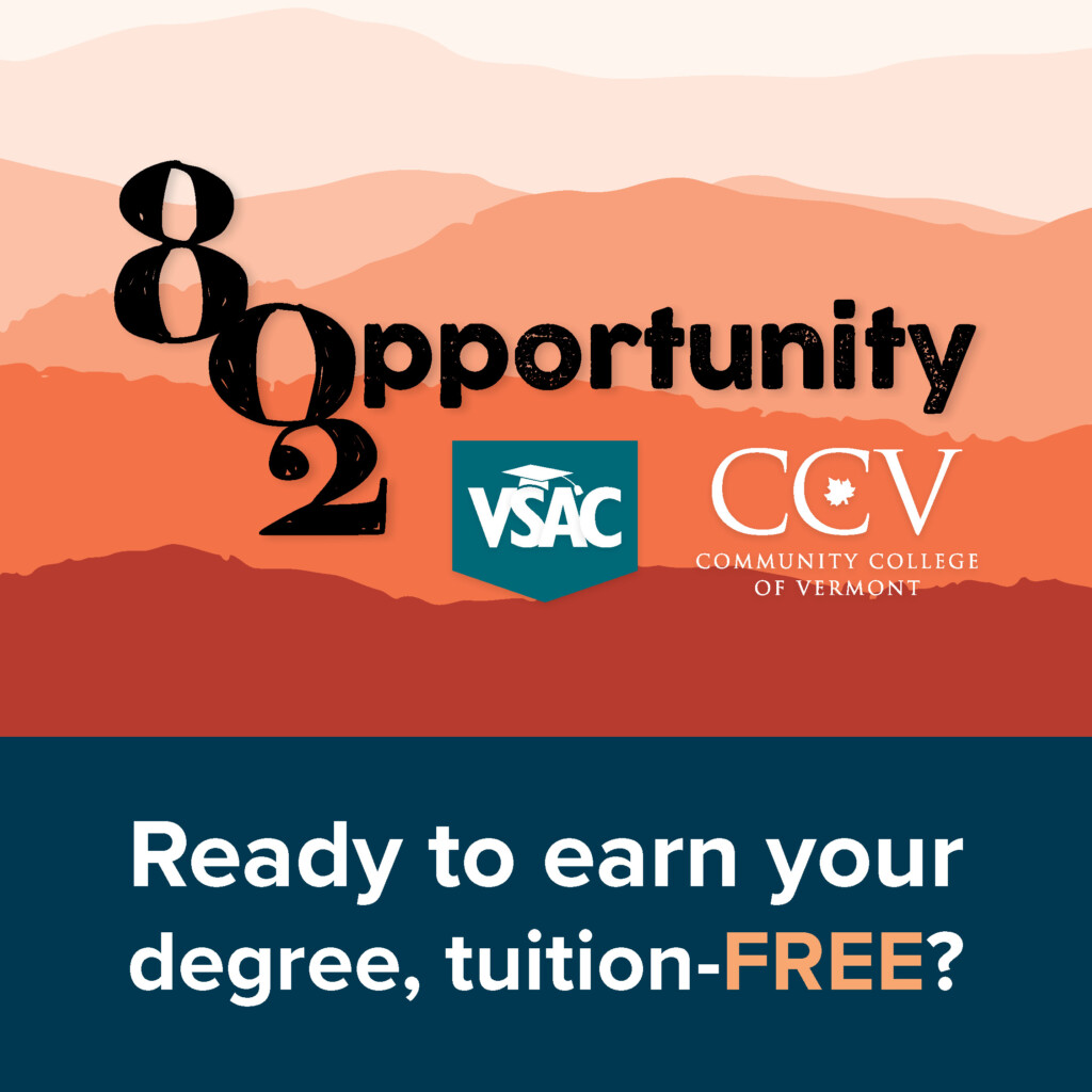 802 Opportunity. Read to earn your degree, tuition-free?