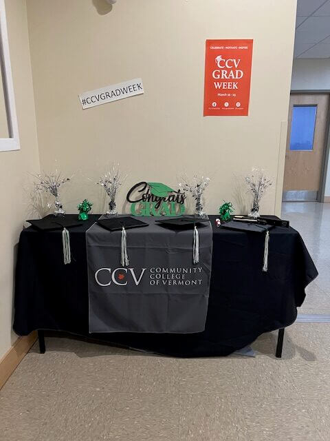 Grad week table setup